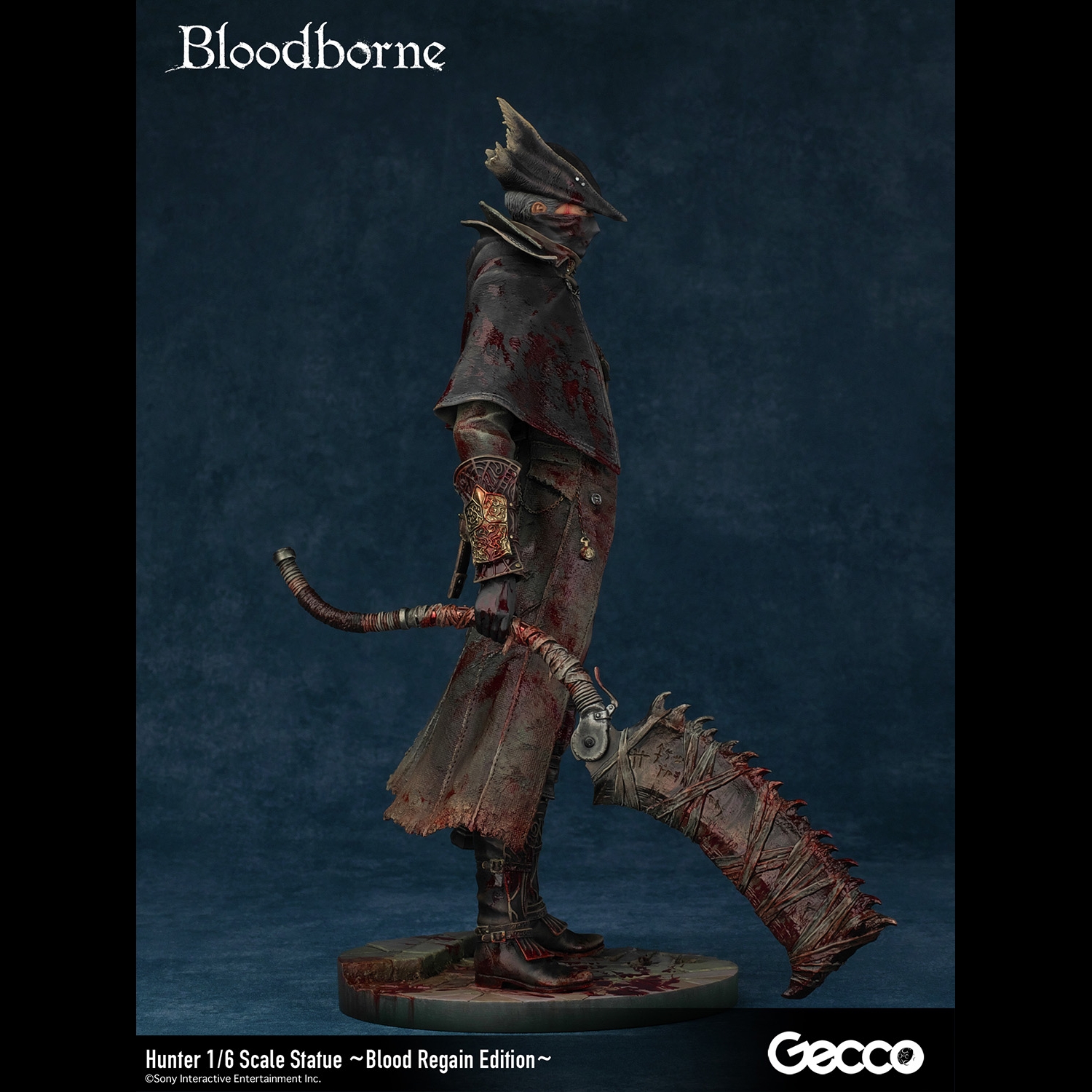 Bloodborne Hunter 1/6 Scale Statue ~Blood Regain Edition~